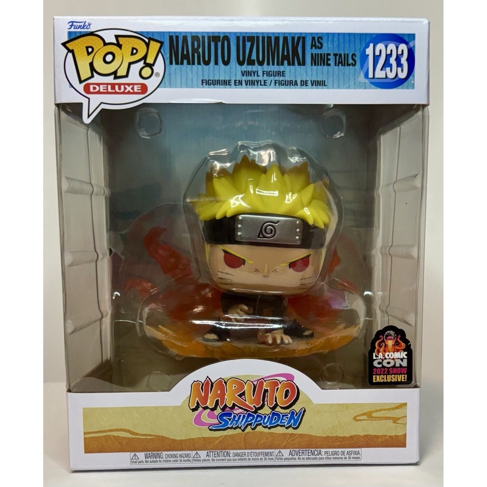 Funko Pop! Deluxe: Naruto Shippuden - Naruto Uzumaki As Nine Tails #1233